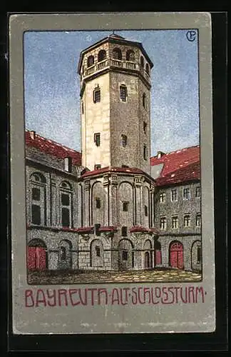 AK Bayreuth, Der alte Schlossturm