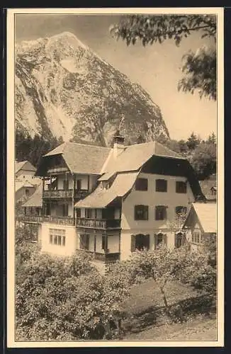 AK Pürgg, Blick auf das Alpenhotel Adam