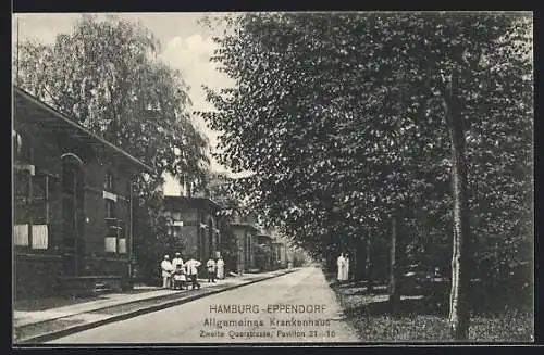 AK Hamburg-Eppendorf, Allgemeines Krankenhaus, Zweite Querstrasse Pavillon 21-16