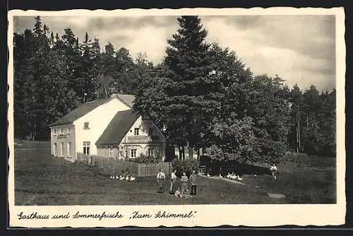 AK Bad Elster, Gasthaus Zum Schimmel von Richard Leicht