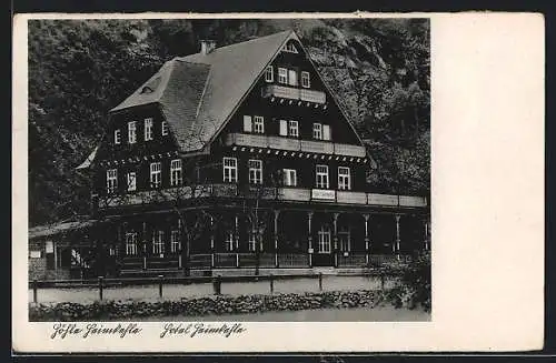 AK Uftrungen, Hotel Heimkehle