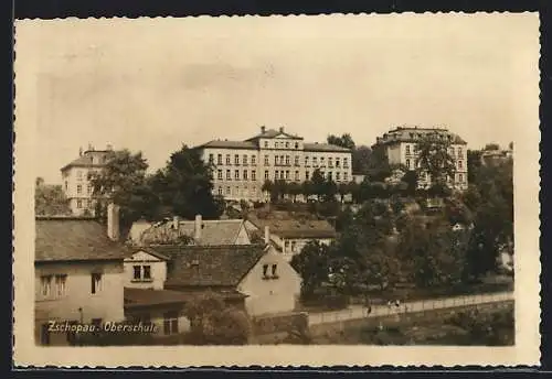 AK Zschopau, Blick auf die Oberschule