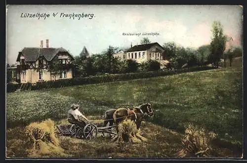 AK Frankenberg, Gasthaus Lützelhöhe