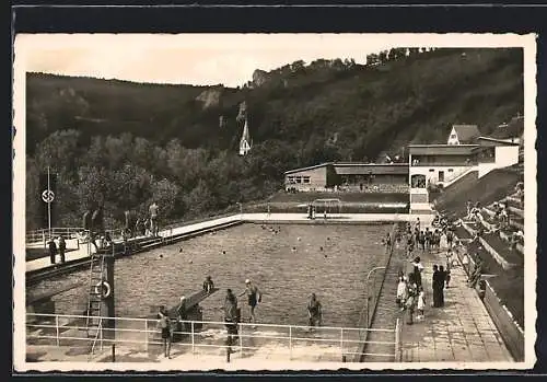 AK Blaubeuren, Partie im Schwimmbad mit 