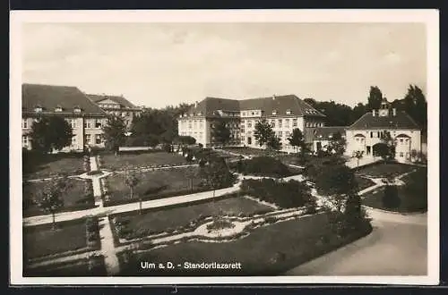 AK Ulm, Standortlazarett, Parkansicht