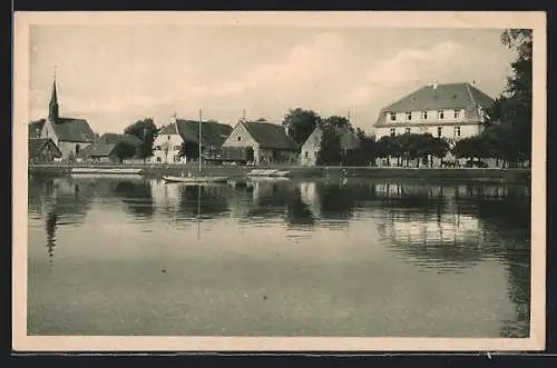 AK Unter-Uhldingen am Bodensee, Gasthaus und Pension Seehof