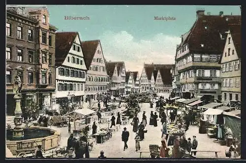 AK Biberach, Marktplatz