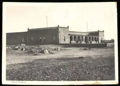 Fotografie unbekannter Fotograf, Ansicht Omaruru - Deutsch-Südwestafrika / Namibia, Deutsche Festung