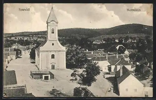 AK Hornstein, Kirche im Ortsbild
