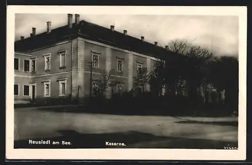 AK Neusiedl am See, Blick auf die Kaserne