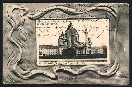AK Wien, Sicht auf die Karlskirche