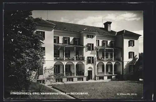AK Strassengel b. Graz, Krankenanstalt der Reichsbahn