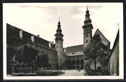 AK Klagenfurt, Der Innenhof des Landhauses