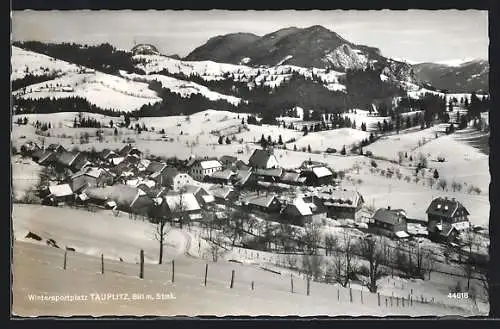 AK Tauplitz, Ortspartie im Winter