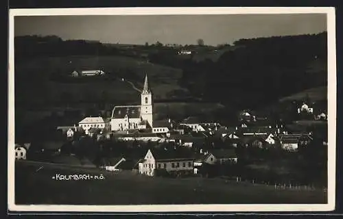 AK Krumbach /N.-Ö., Teilansicht mit Kirche