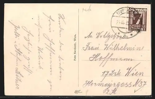 AK Krumbach /N.-Ö., Teilansicht mit Kirche