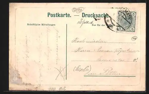 AK Wiesmath /N.-Ö., Teilansicht mit Kirche