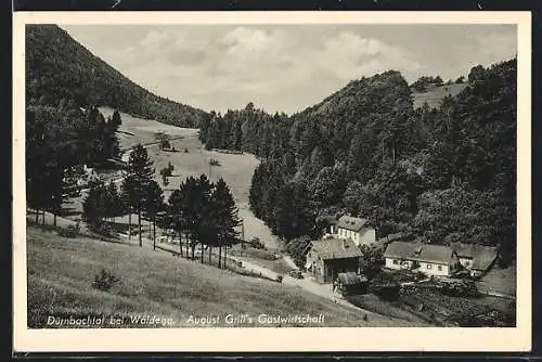 AK Waldegg, Gasthaus August Grill im Dürnbachtal