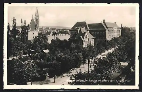 AK Wiener Neustadt, Babenbergerring mit Gymnasium