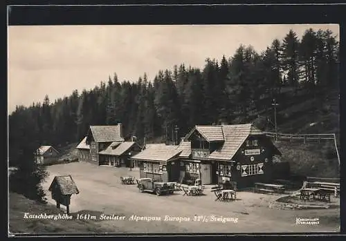 AK Katschberghöhe, Gasthaus Katschberghöhe