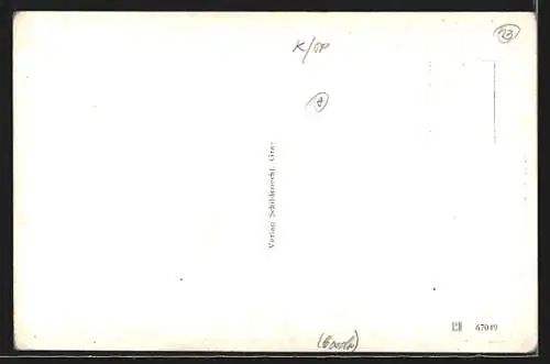 AK Döllach im Mölltal, Teilansicht mit Kirche