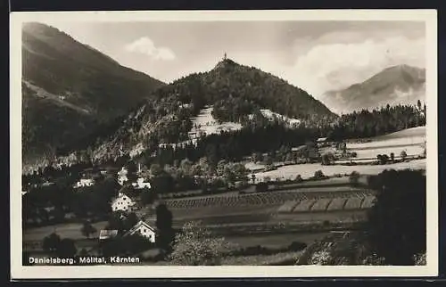 AK Reisseck /Mölltal, Ortspartie mit Danielsberg