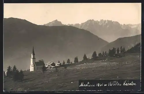 AK Rangersdorf /Mölltal, Wallfahrtskirche Marterle