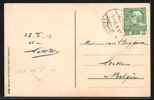 AK Innsbruck, Magarethenplatz mit Blick auf die Rudolfstrasse