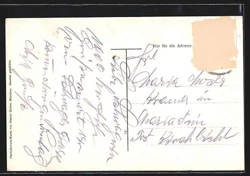 AK Innsbruck, Bahnhofplatz mit Brunnen