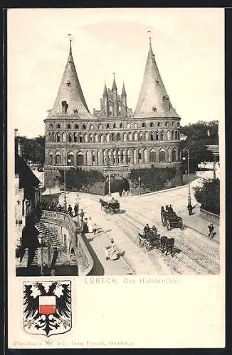 AK Lübeck, Blick auf das Holstentor