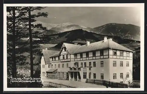 AK Raach am Hochgebirge, Schlagl, Hotel Westermayer