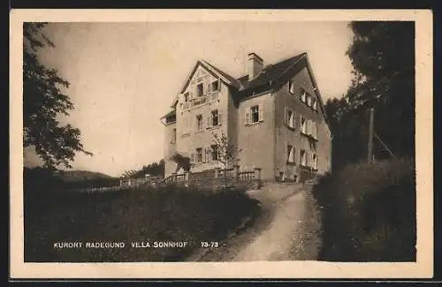 AK St. Radegund am Schröckl, Villa Sonnhof
