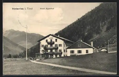 AK Hinterriss i. Tirol, Hotel Alpenhof