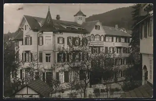 AK Herrenalb /Wüttemberg. Schwarzwald, Erholungsheim Grüner Wald, Christliches Hospiz der Evangelischen Gemeinschaft