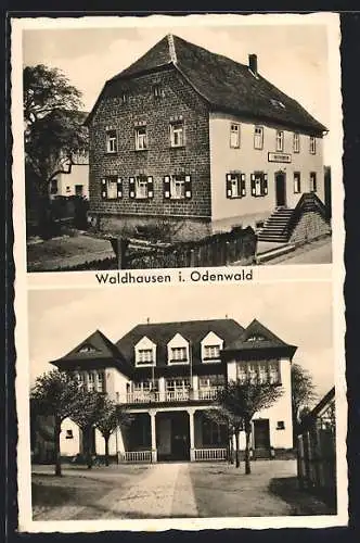 AK Waldhausen i. Odenwald, Pension und Erholungsheim, Caritasheim