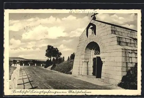 AK Heinrichsgrün, Serbisches Kriegsgefangenen-Mausoleum