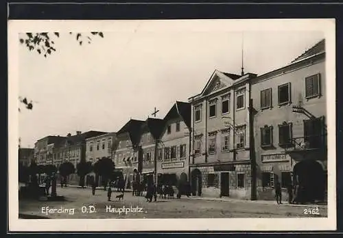 AK Eferding, Gasthof am Hauptplatz