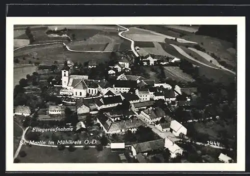 AK St. Martin im Mühlkreis, Fliegeraufnahme