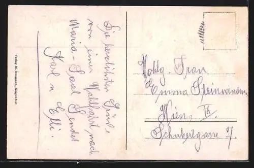 AK Maria Saal, Blick zur Kirche