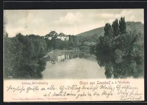 AK Loosdorf a. d. Westbahn, Schloss Albrechtsberg