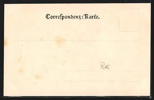 AK Reichenau, Ortsansicht mit Kirche