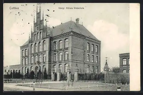 AK Cottbus, Königliche Höhere Webschule