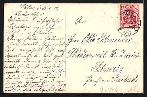 AK Cottbus, Königliche Höhere Webschule