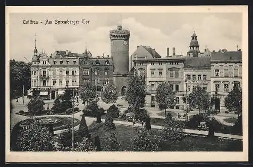 AK Cottbus, Am Spremberger Tor mit Geschäften