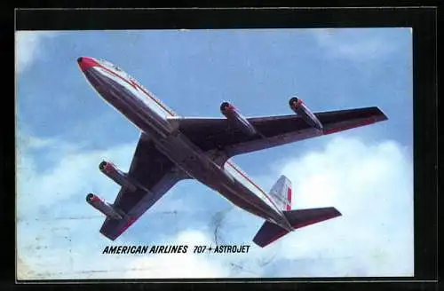 AK 707-Astrojet der American Airlines im Flug