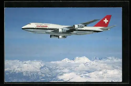AK SwissAir Boeing 747-357