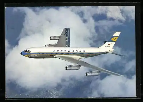 AK Lufthansa Boeing Jet 720B beim Flug
