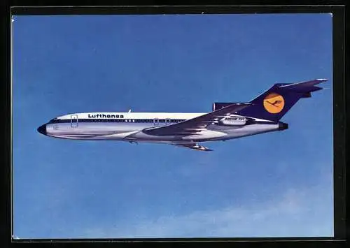 AK Boeing 727 Europa Jet der Lufthansa im Flug
