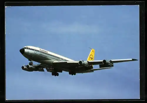 AK Flugzeug der Condor Intercontinental-Jet Boeing 707-330 B in der Luft