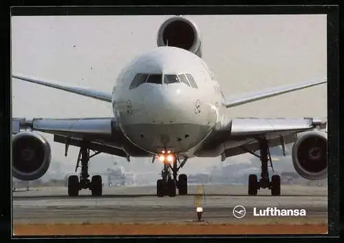 AK Lufthansa McDonnell Douglas DC10-30 auf der Startbahn